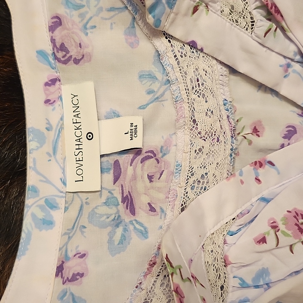 LoveShackFancy Pastel Floral Dress - Picture 2 of 4
